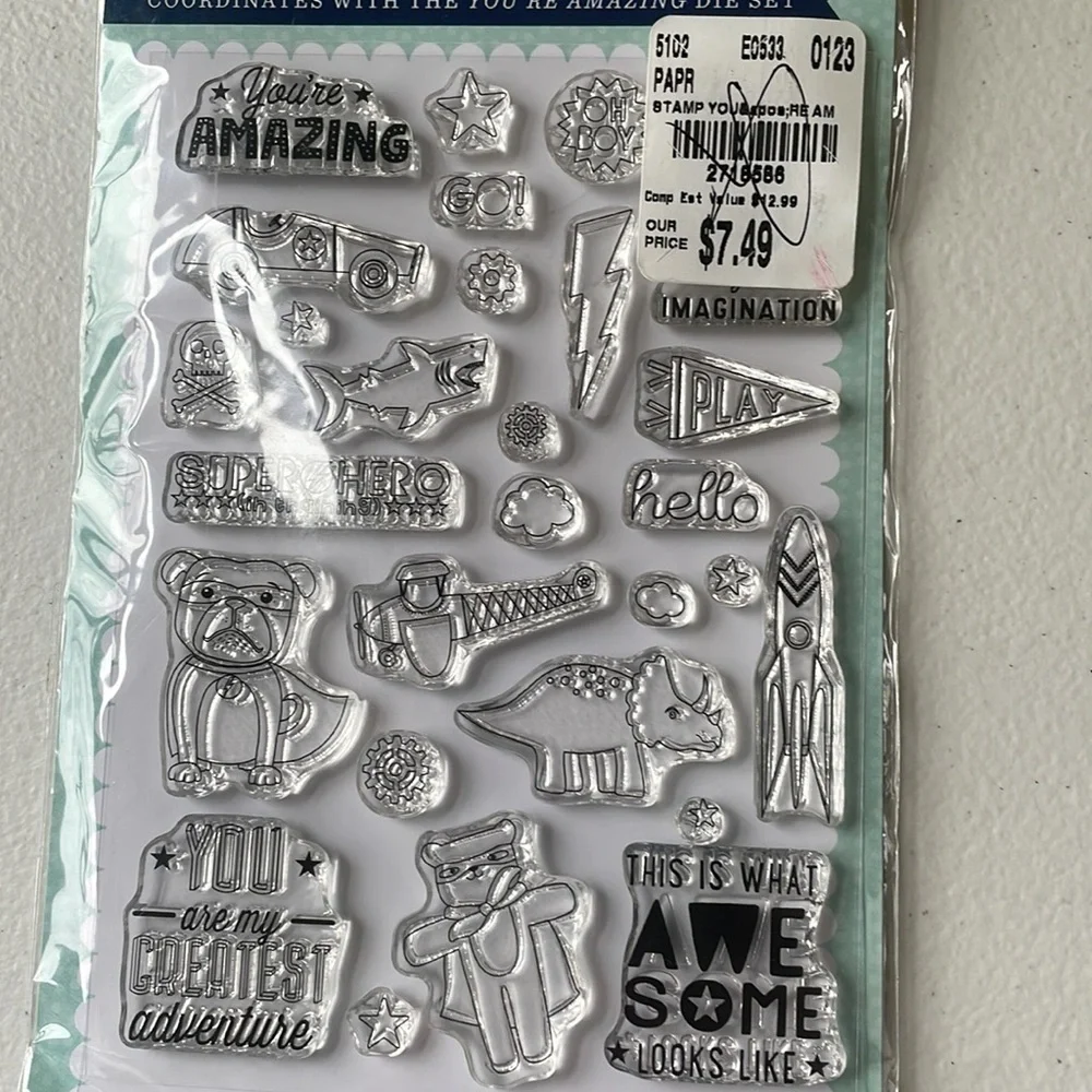 Stamp Set and ink pad